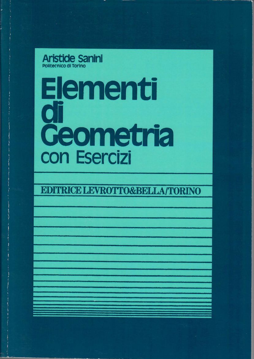Immagine di ELEMENTI DI GEOMETRIA CON ESERCIZI