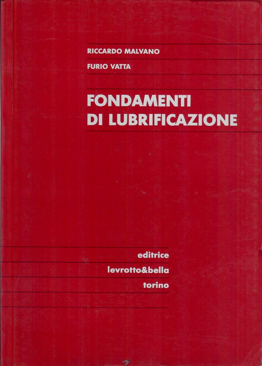 Immagine di FONDAMENTI DI LUBRIFICAZIONE